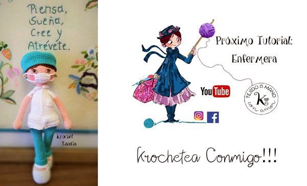 Enfermera amigurumi