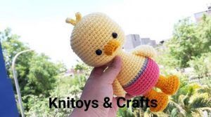 Patito Summer amigurumi