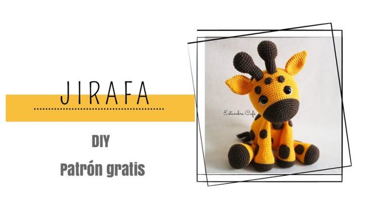 Jirafa amigurumi