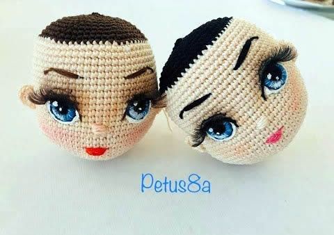Bordar ojos para muñecas amigurumi