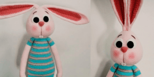 Conejo amigurumi