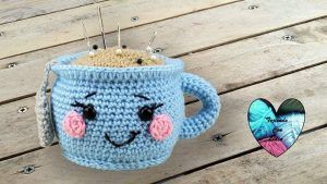 Taza de té en amigurumi