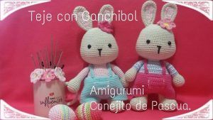 Conejito de pascua amigurumi