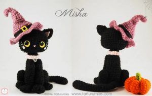 Gatita amigurumi Halloween