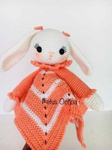 Manta de apego conejita