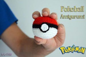 Pokeball amigurumi