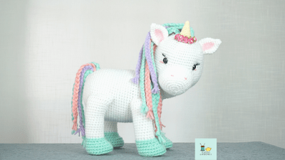 Unicornio amigurumi patrón paso a paso Unicornio amigurumi