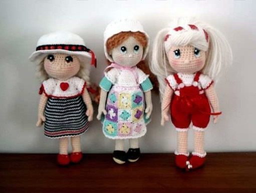 Muñecas amigurumi Candy