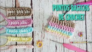 Puntos básicos de crochet paso a paso