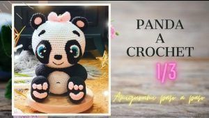 Osito panda amigurumi paso a paso