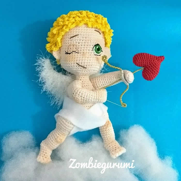 DIY Cupido amigurumi patrón y paso a paso DIY Cupido amigurumi patrón y paso a paso