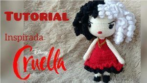 DIY Cruella amigurumi paso a paso