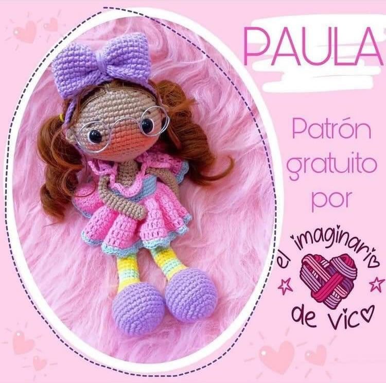 Muñeca amigurumi Laura