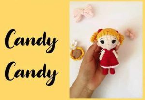 Muñeca amigurumi Candy Candy