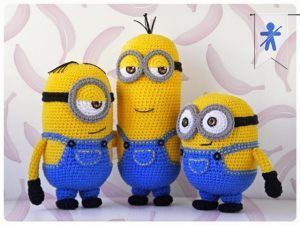 Minions amigurumi patrones
