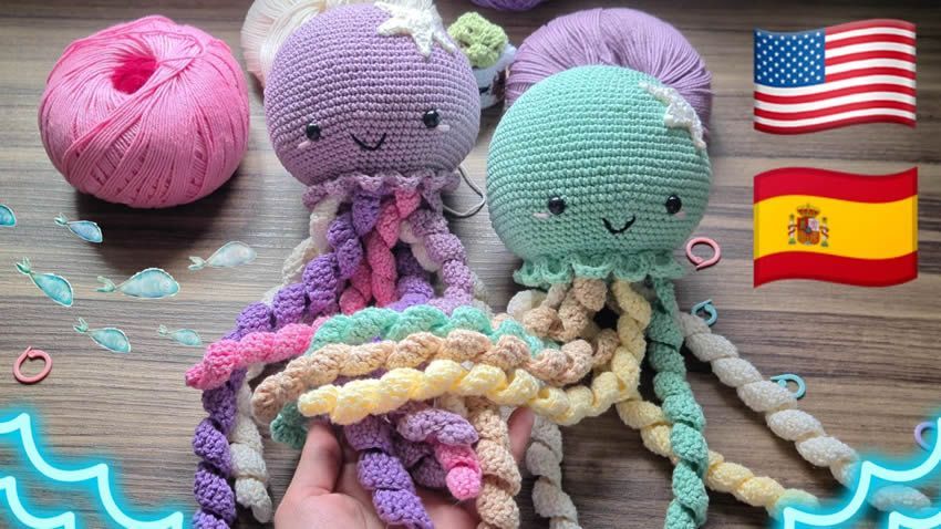 Pulpo amigurumi crochet