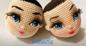 DIY Bordar y pintar ojos muñecas