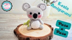 Llavero KOALA amigurumi