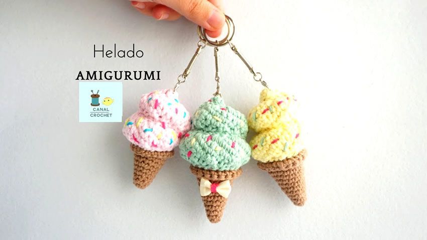 Helado amigurumi tutorial Helado amigurumi tutorial