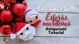 DIY Esferas navidad Papá Noel y Mamá Noel