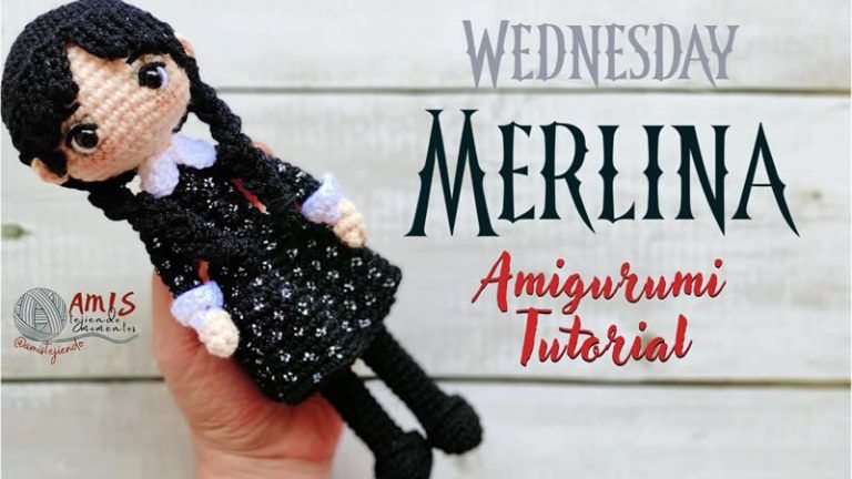 Merlina Addams Amigurumi Tutorial
