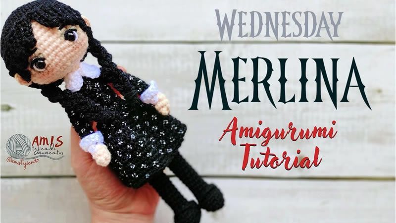 Merlina Addams Amigurumi Tutorial Merlina Addams Amigurumi Tutorial