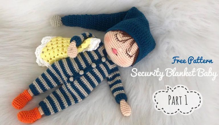 Bebé durmiendo amigurumi