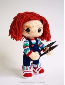 Chucky amigurumi patrón español