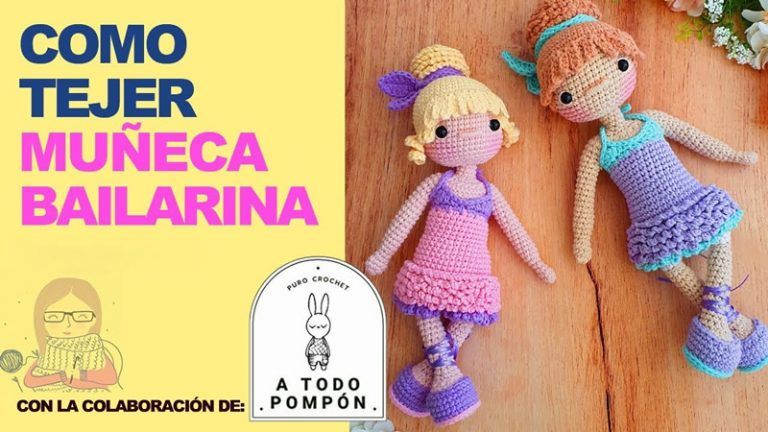 Muñeca bailarina amigurumi