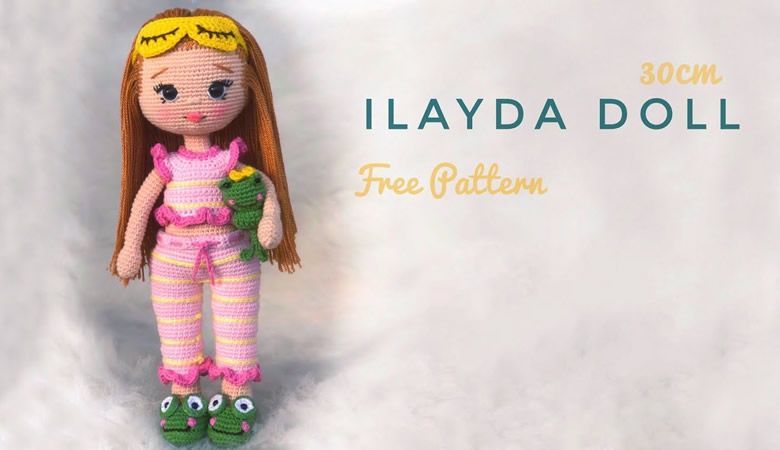 Muñeca amigurumi Ilayda Muñeca amigurumi Ilayda