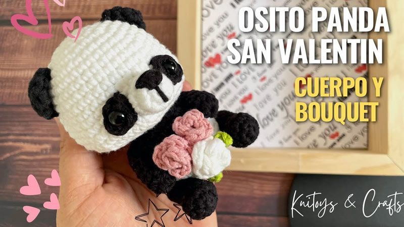 Osito amigurumi San Valentín Osito amigurumi San Valentín