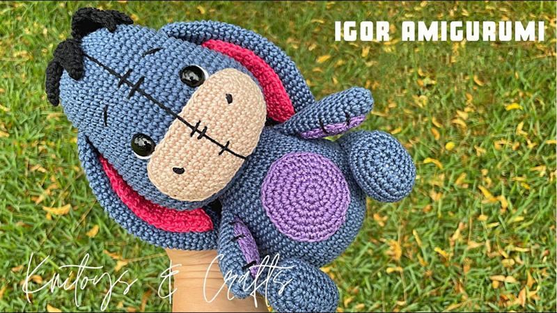 Igor muñeco amigurumi