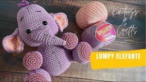 Elefante amigurumi Lumpy