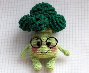 Brócoli Bebé amigurumi