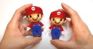 Llavero Mario Bros amigurumi
