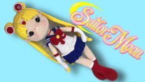 Muñeca Sailor Moon amigurumi