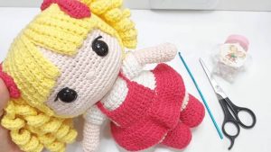 Muñeca amigurumi Candy Candy