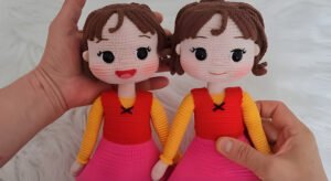 Heidi muñeca amigurumi