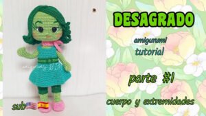 DESAGRADO de intensamente amigurumi