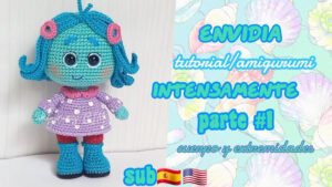 ENVIDIA de intensamente amigurumi