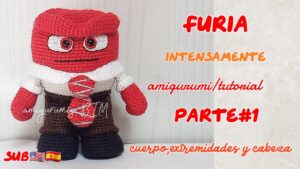 FURIA de intensamente amigurumi