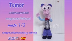TEMOR intensamente amigurumi